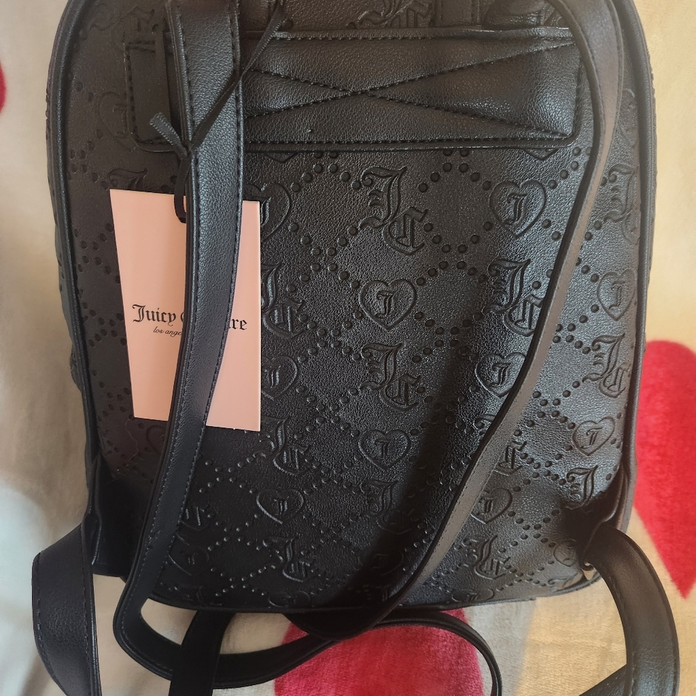 Juicy  Couture Semi Charmed Backpack and Wallet - Picture 8 of 13